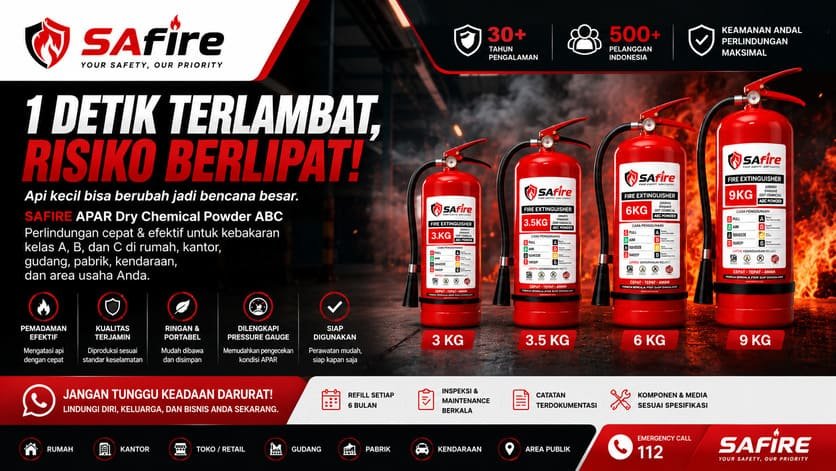 SA FIRE — Perlindungan Awal Kebakaran